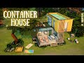 Контейнерный дом│Строительство│Container House│SpeedBuild [The Sims 4]