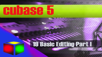 19 Cubase 5 video tutorial ( Basic Editing Part I )
