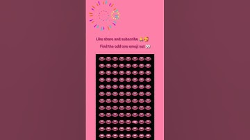 find the odd one emoji out 👀#emojyfind #emojigame #emojiquiz #emojichallenge #puzzle #viralshorts