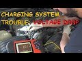 Charging System Problem - Voltage Drops