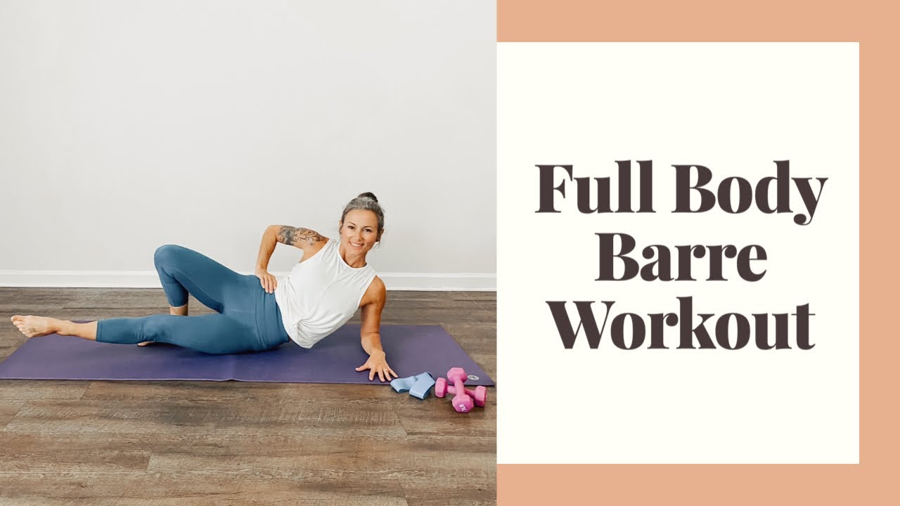 30-Minute Full Body Barre Workout #4 (without the barre!)
