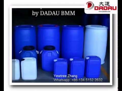 Plastic barrels and drums produced by DADAU Blow molding machine DDSJ300