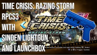 Setup Time Crisis: Razing Storm on RPCS3 with Sinden Lightgun &amp; LaunchBox