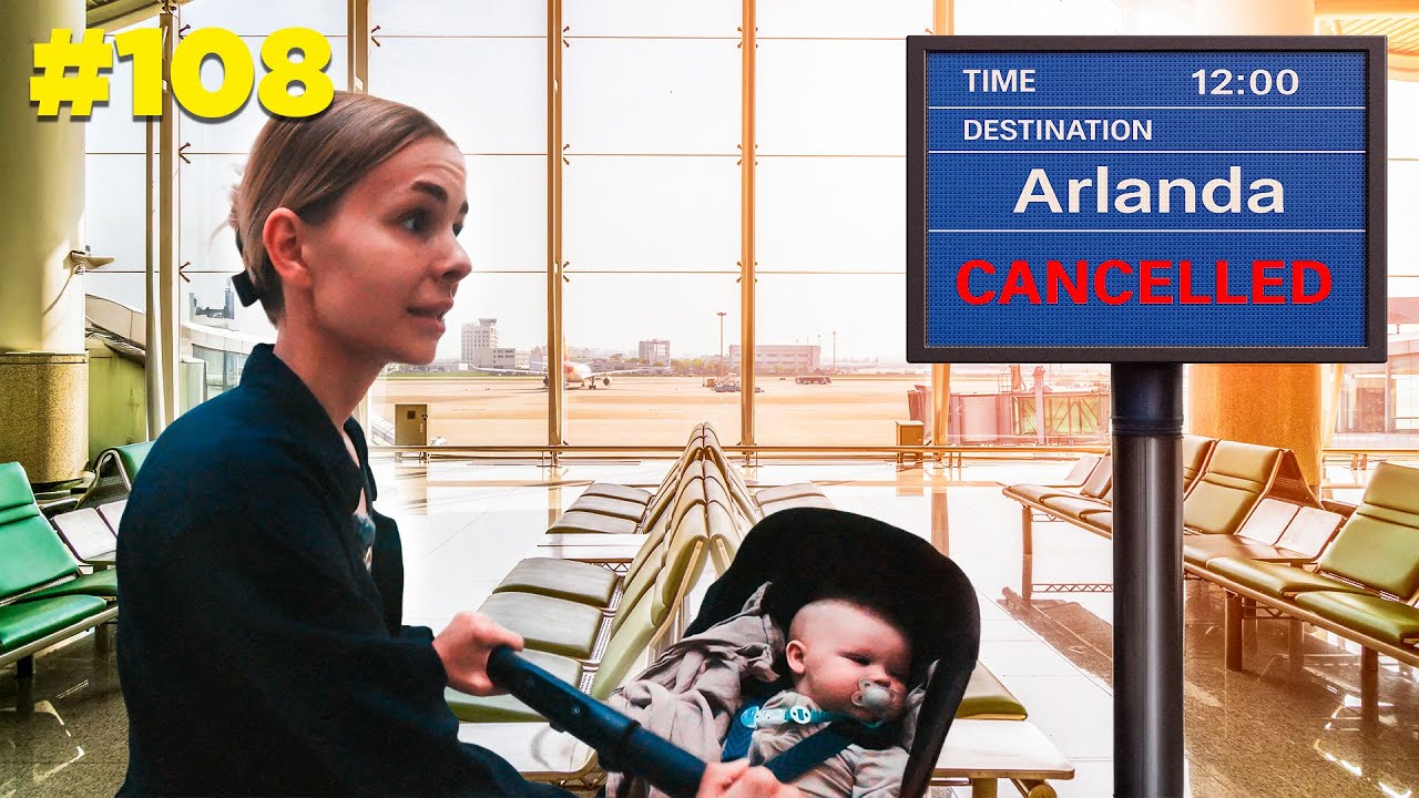 VAR ÄR VÅRT FLYG?! | VLOGG³ #108