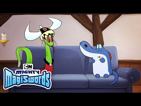 Mighty Magiswords | Meet Lady Hiss! | Vlog | Cartoon Network cn video download