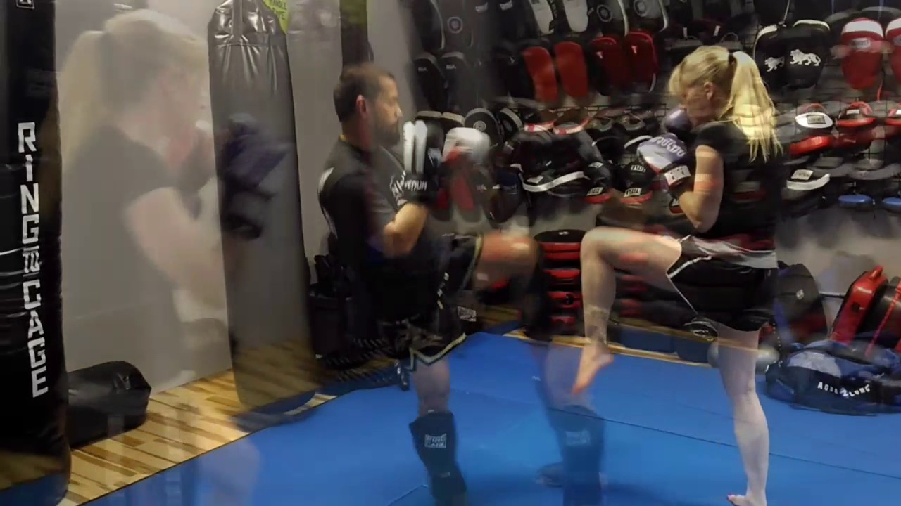 Basic Kickboxing Combo with a Partner/Heavy Bag YouTube