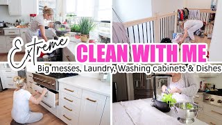 NEW! EXTREME CLEAN WITH ME | CLEANING & HOMEMAKING MOTIVATION | DEEP CLEANING | Amanda's Daily Home