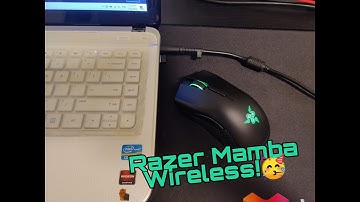 Razer Mamba Wireless Mouse Unboxing-review! ❤️🎮
