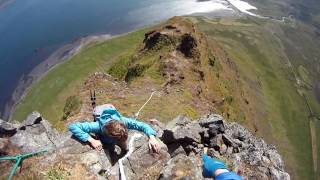 Climbing Kirkjufell