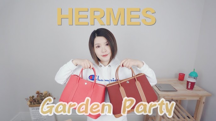 Replying to @Hylo der What fits in the Hermès Garden Party 36. #WhatsI