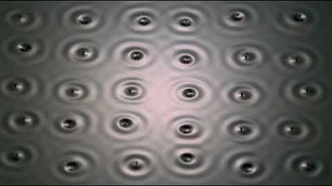 Spin lattice of walking droplets