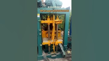 qtj4-25 automatic vibrated cement concrete hollow block making machine price in africa