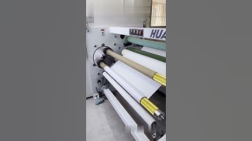 Masking tape producing rewinding #tape #production #factory