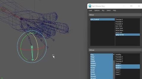 Maya (DIY) – Simple Rigging Part 4 | Driven Key Animation