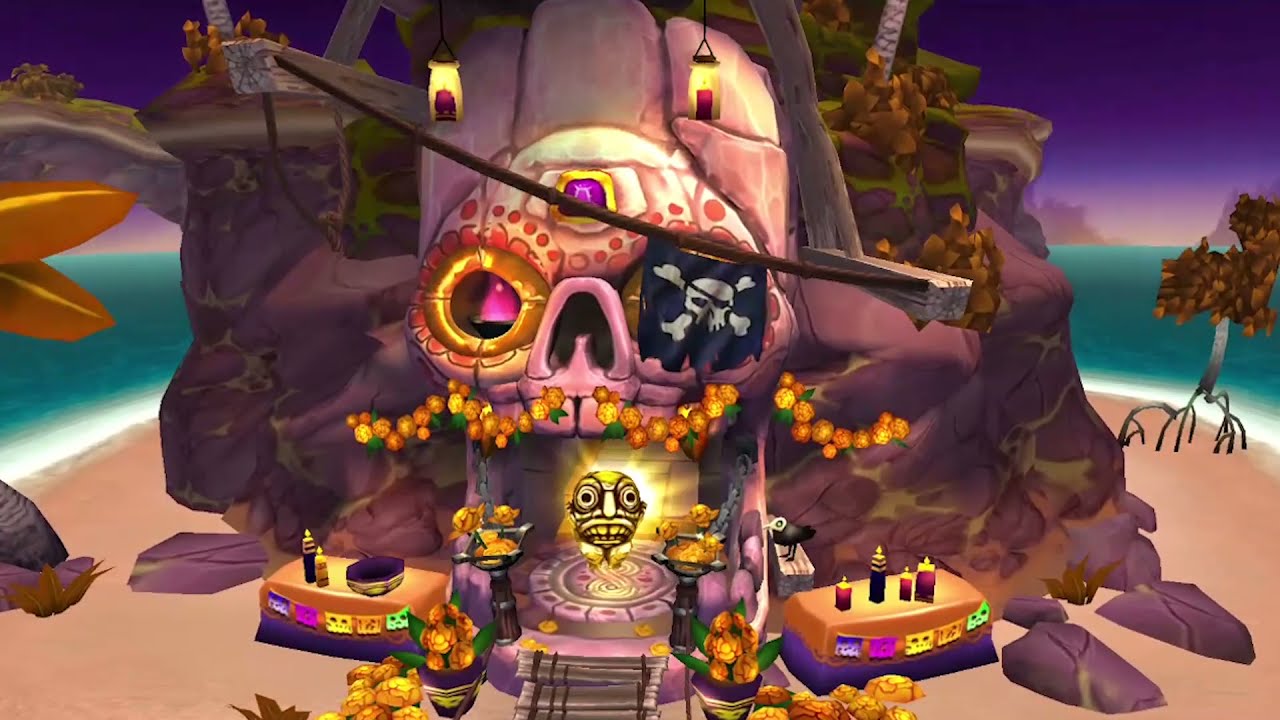 TEMPLE RUN 2 GAMEPLAY IMHOTEP SPIRITS COVE MAP 2021 - FULL SCREEN -HD