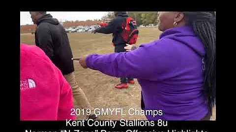 2019 Kent County Stallions 8u Norman N-Zone Berry ...