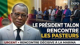  PATRICE TALON DÉVOILE SA VISION DU BÉNIN AUX PASTEURS 