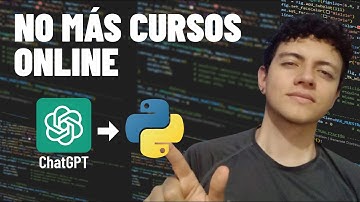 Cómo aprender Python RÁPIDO con ChatGPT?