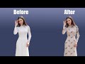 🚀 Photoshop Tutorial: Change Cloth Pattern in Minutes! #graphicdesign #photoshop #tutorial
