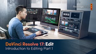 DaVinci Resolve 17 Edit Training  Introduction to Editing Part 1