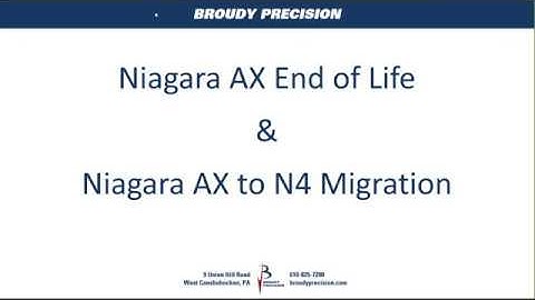 5/26/20 Tech Tuesday - AX End of Life & N4 Migration