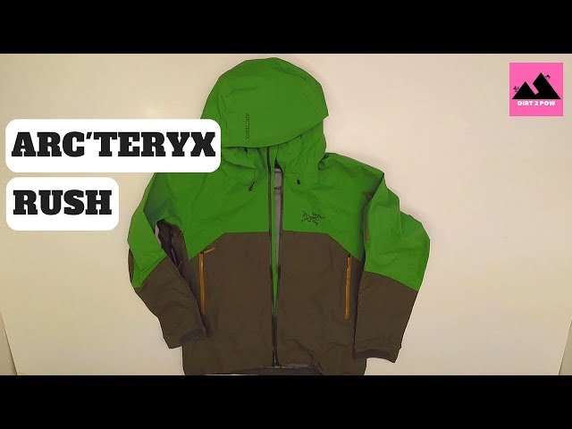 Arcteryx Rush Jacket review - Freeride