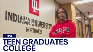 15-year-old graduates from Indiana University Northwest