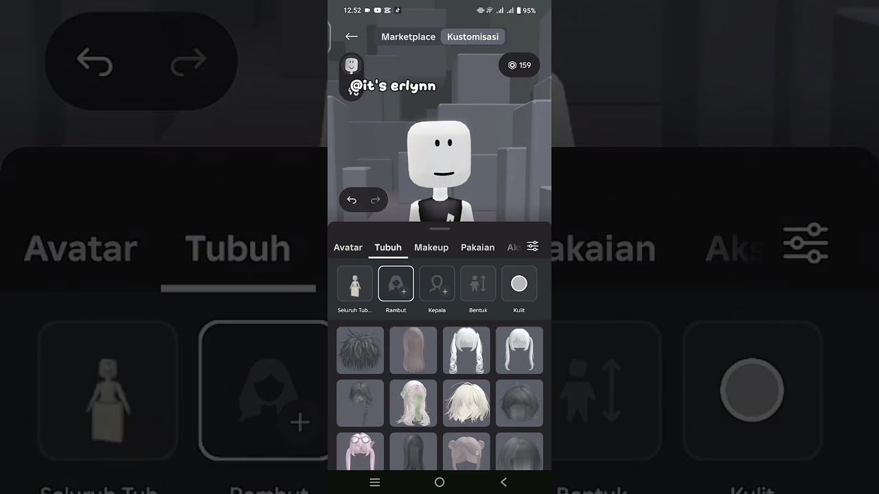 Hias avatar nomer 2 !! hasilnya gimana yaa? 🤔🤍🙌😻 #roblox #robloxedit #harusberanda