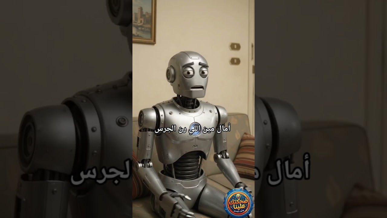 الروبوت سمع ال... شوف اللي حصل 😱💀😂