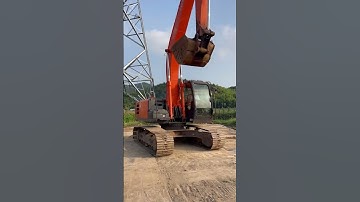 Hitachi Hitachi 200-5G second-hand excavator operation demonstration