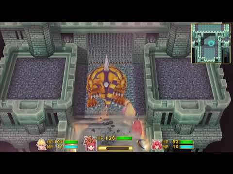 聖剣伝説2 Secret of Mana_魔女エリニースと対峙　VSタイガーキメラ
