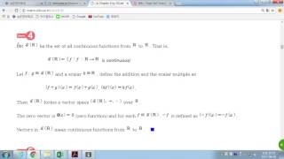 2017 LA Sec 9.1 Axioms of Vector Space