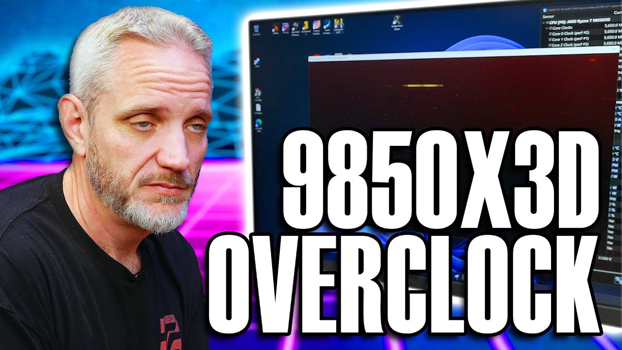 I tried to overclock the 9800X3D and this happened...