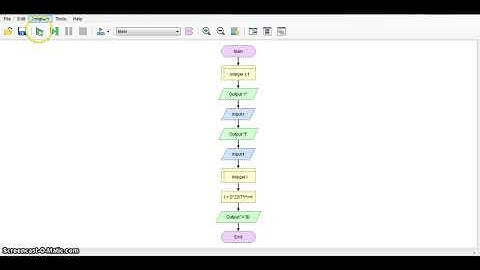 flowgorithm - luas dan volume [bangun tabung] || vanstudy