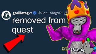 Gorilla Tag is Being REMOVED from QUEST 1!!!