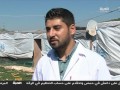 زائر غريب في مخيمات اللاجئين السورين في لبنان 