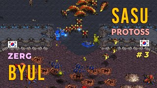 STARCRAFT ROUND 3: HAMBURGERSASU VS BYUL