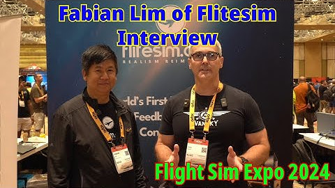 Interview with Fabian Lim from Flitesim | CLS-60 | Flight Sim Expo 2024