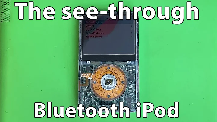 We make a see-through iPod.