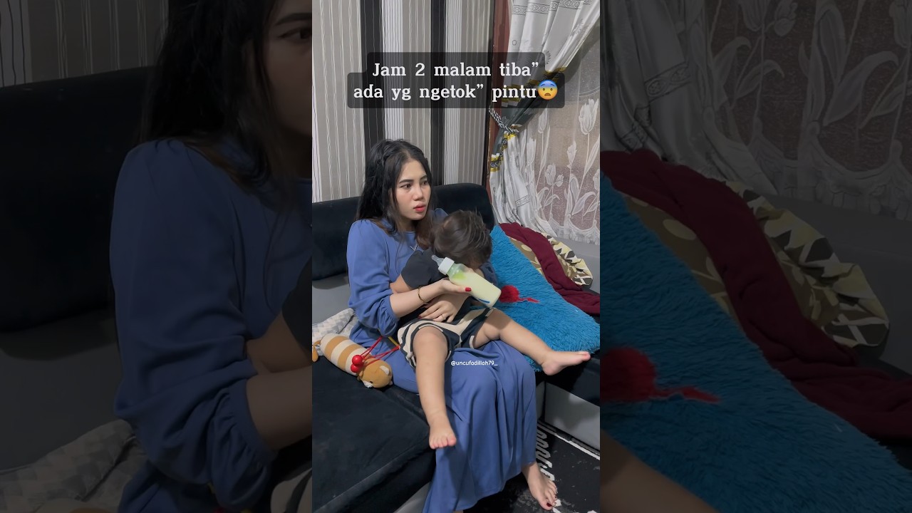 Jam 2 malam tiba tiba ada suara ketuk pintu😱 seram bangettt😨 #shots #viral