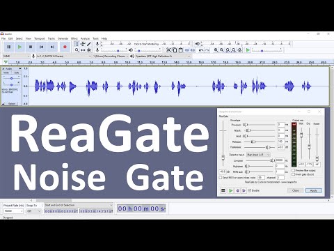 How To Use Reagate Noise Gate Plug-In To Remove Unwanted Noise