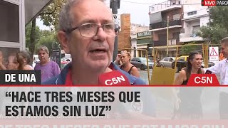 SIN LUZ ni AGUA en medio del CALOR SOFOCANTE: \