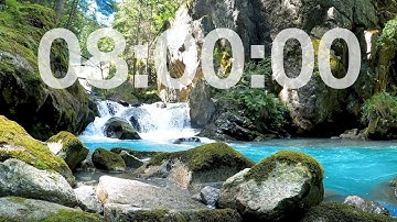 8 HOUR Timer with gentle alarm ⏰ Ultimate Productivity Powerhouse | NO MID-ROLL ADS