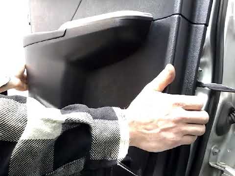 Как снять обшивку карту задней двери TOYOTA CAMRY(13-)demontaz boczka drzwi tyl/door panel removal