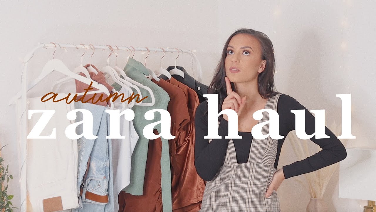 AUTUMN ZARA TRY ON HAUL 2020 | transitional outfits, NEW IN! ft. ana luisa jewellery