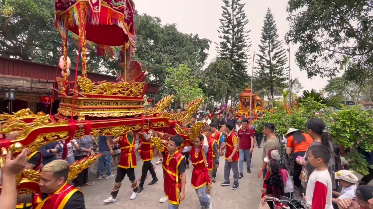  Lễ Hội Làng Hưng Hiền Yên Mô 2026 Quá Đông! Biển Người Trẩy Hội Đầu Xuân Ninh Bình phần 2