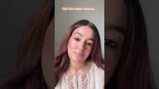 Heermandi song and full face Indian makeup #indianmakeup #heeramandi #fullfacemakeup #glowingmakeup