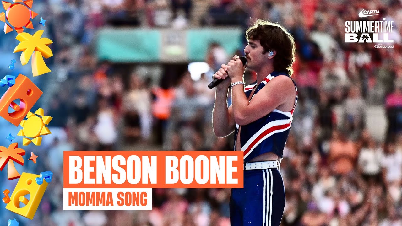 Benson Boone – Momma Song (Live at Capital’s Summertime Ball 2025) | Capital