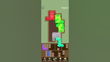 Puzzle Cats 🐱 | Satisfying Gameplay 🎮  puzzle solve |#Shorts