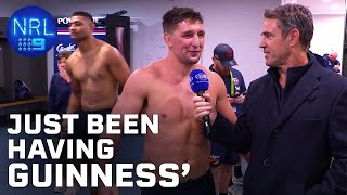Victor Radley reveals diet of champions: In the Sheds | NRL on Nine